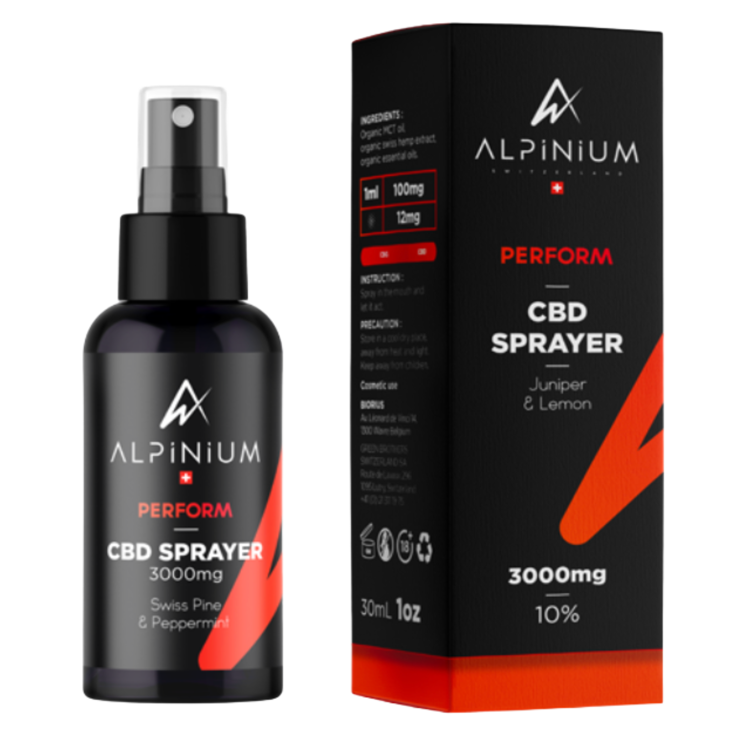 CBD mouth spray – 3000mg CBD with CBG/CBN/CBC for focus or calm