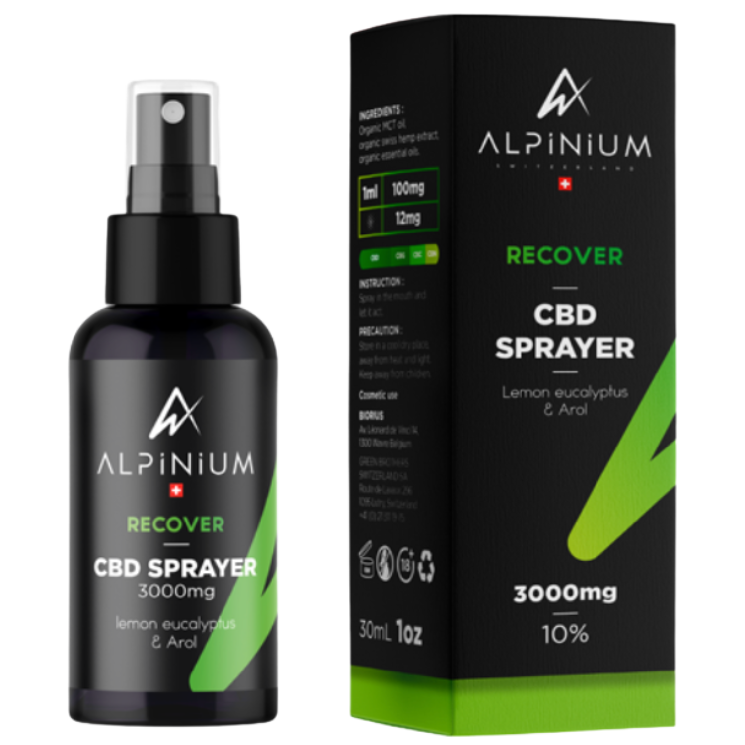 CBD mouth spray – 3000mg CBD with CBG/CBN/CBC for focus or calm